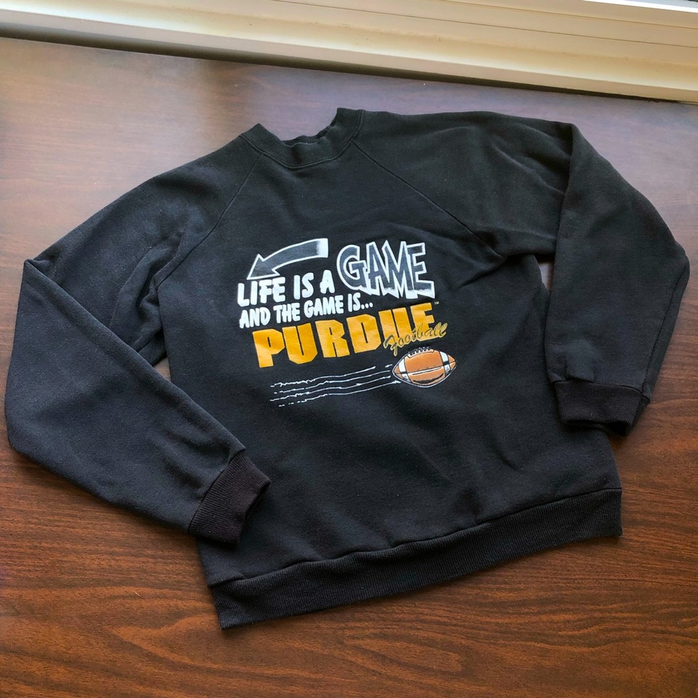 EUC VTG Kids’ Purdue Football Boilermaker Sweatshirt